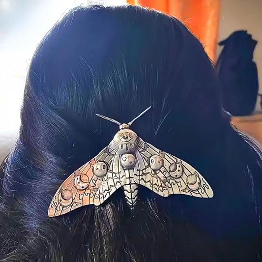 Moth Hair Clip