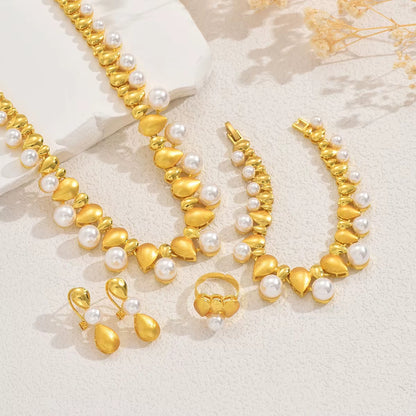 Pearl Waterdrop Jewelry Set
