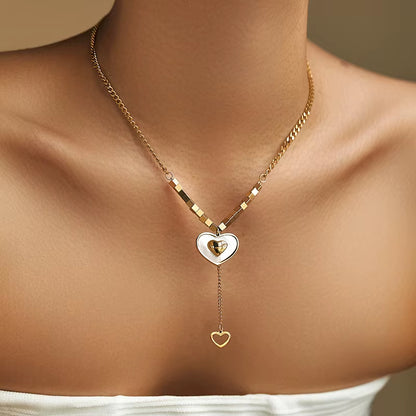 Shell Heart Necklace