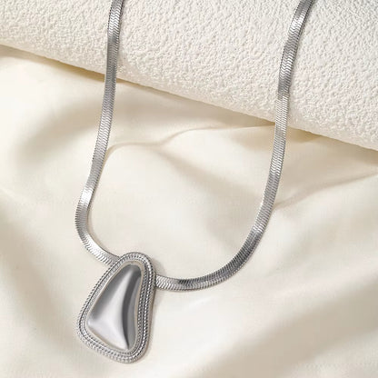 Triangle Snake Chain Necklace