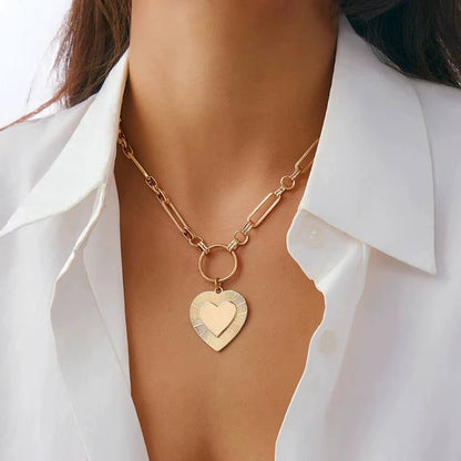 Punk Heart Choker Necklace