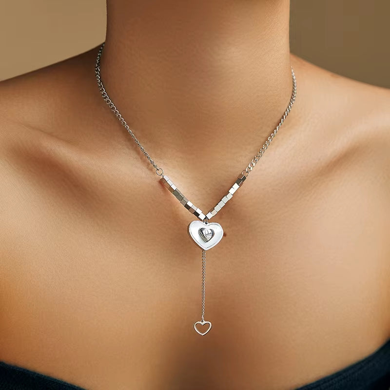 Shell Heart Necklace