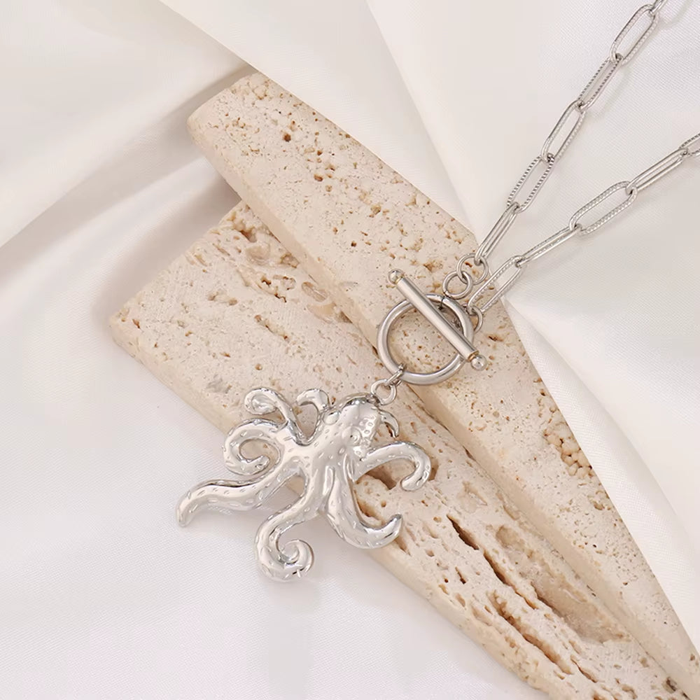 Octopus Toggle Necklace