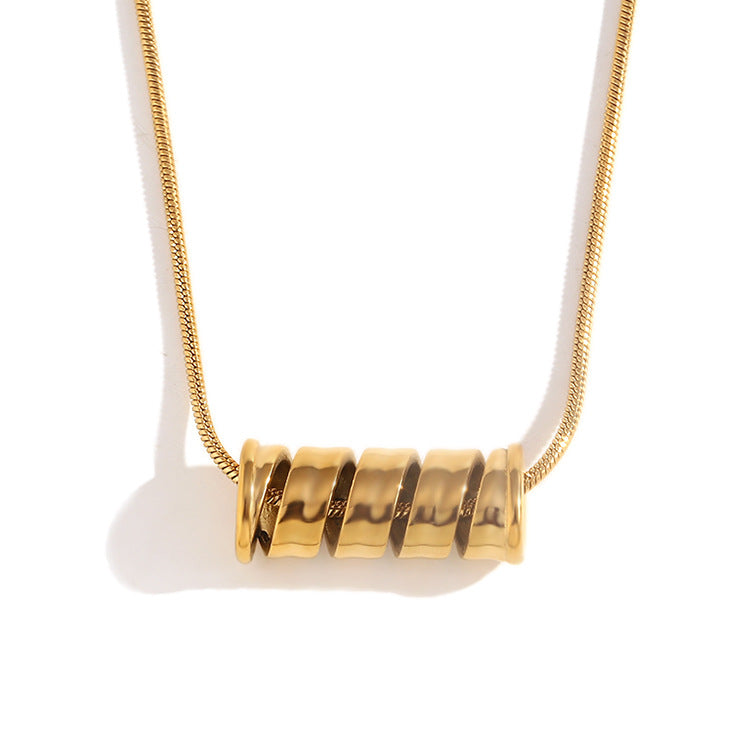 Spiral Spring Necklace