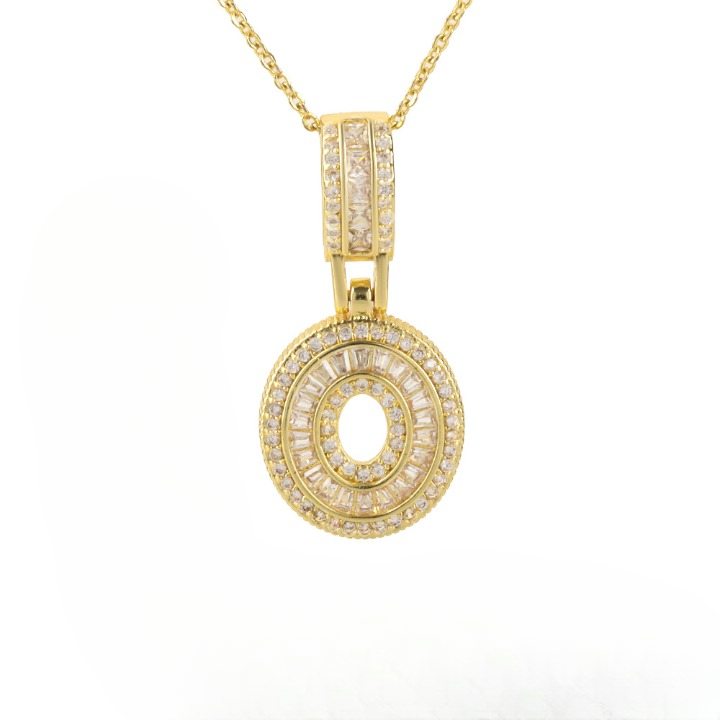 Diamond Number Necklace