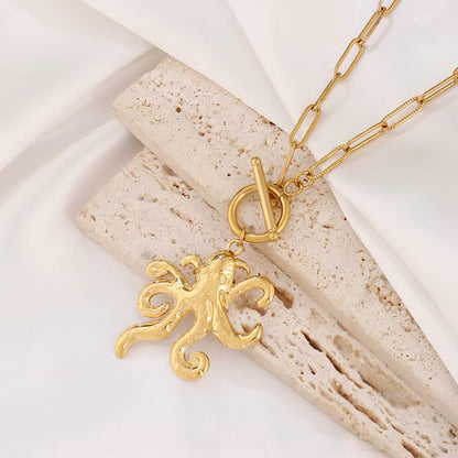 Octopus Toggle Necklace