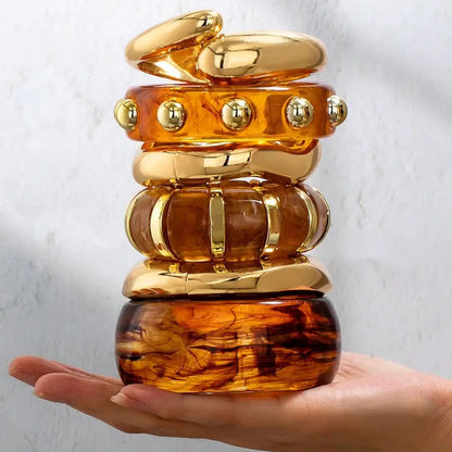 6pc Irregular Bracelet Set