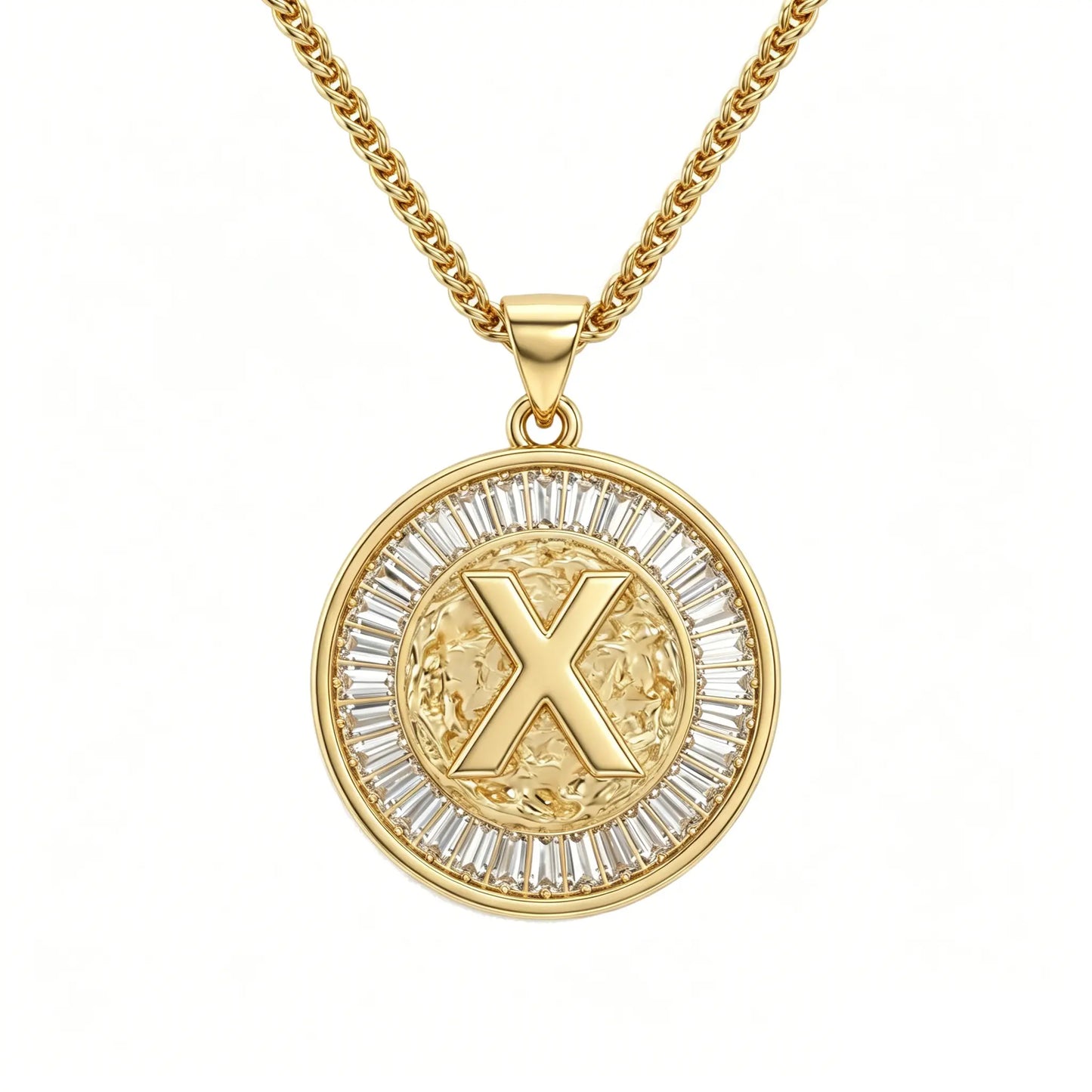 Diamond Capital Letter Necklace
