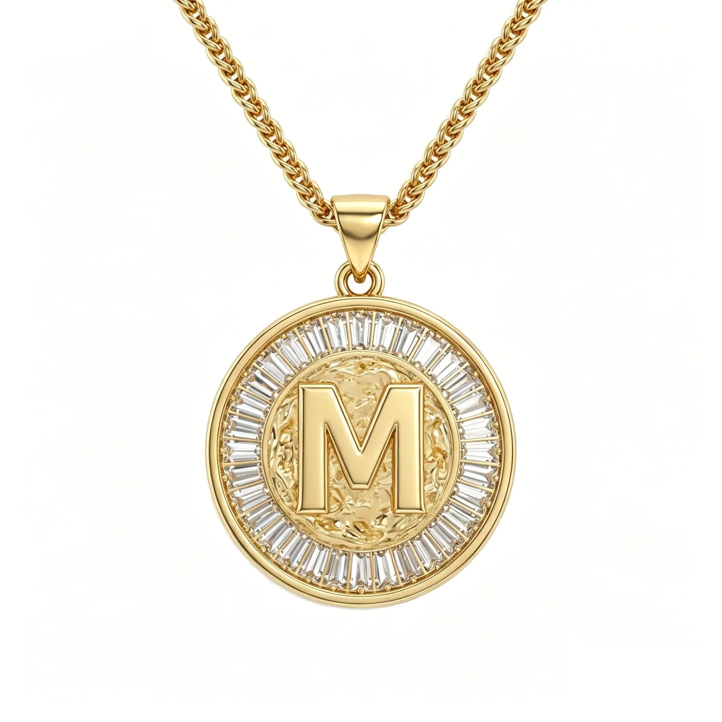 Diamond Capital Letter Necklace