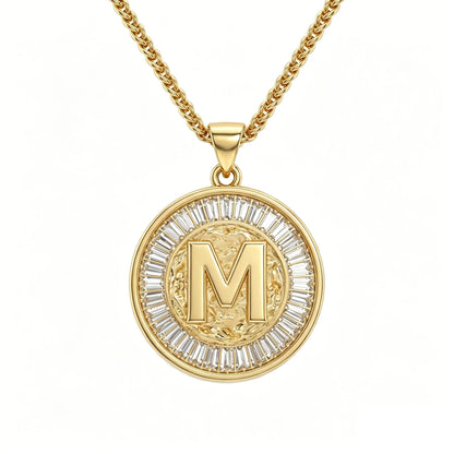Diamond Capital Letter Necklace