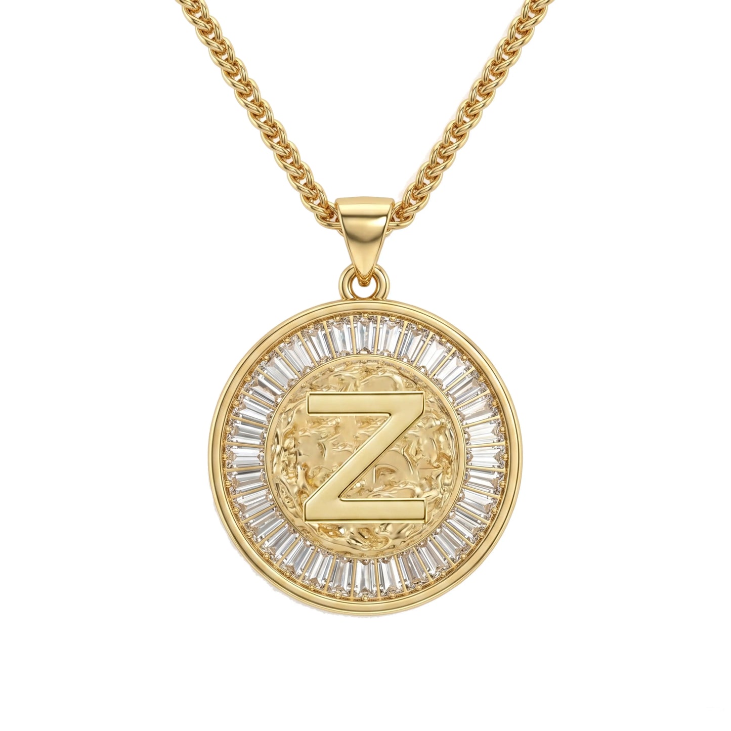 Diamond Capital Letter Necklace