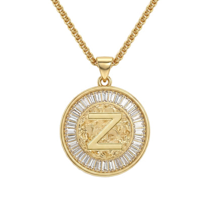 Diamond Capital Letter Necklace