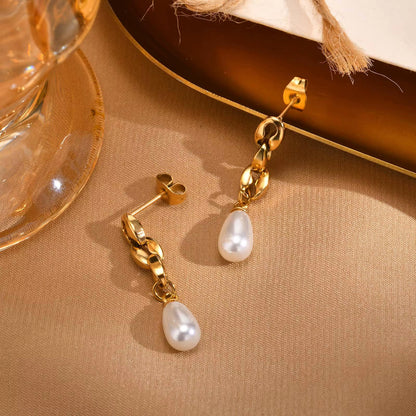 Pearl Drop Earrings