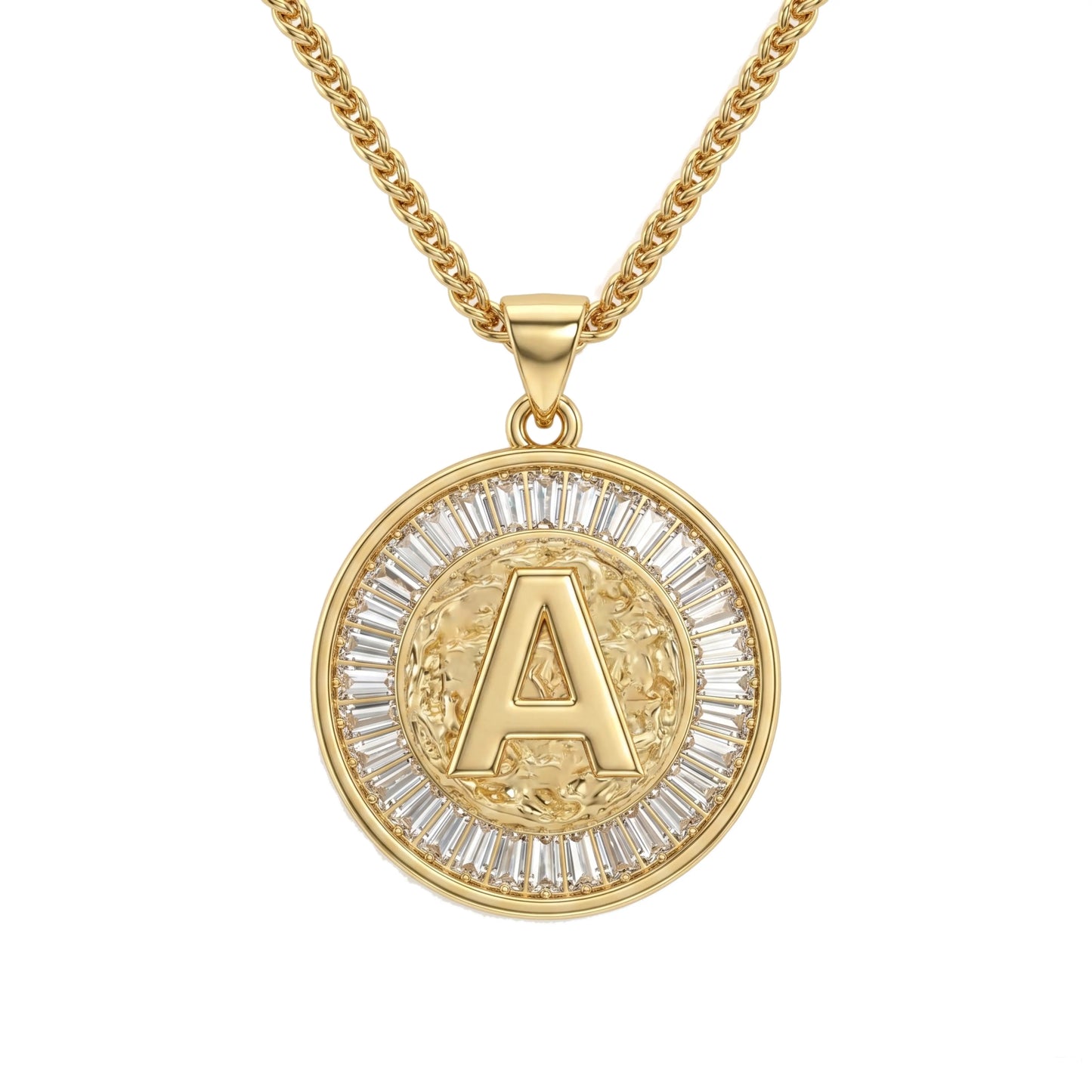 Diamond Capital Letter Necklace