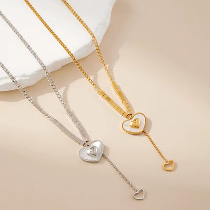 Shell Heart Necklace