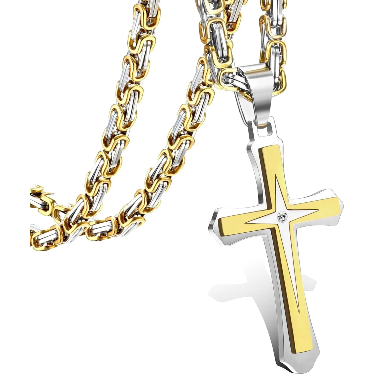 Byzantine Cross Necklace