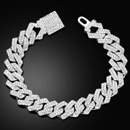 Diamond Cuban Chain Bracelet
