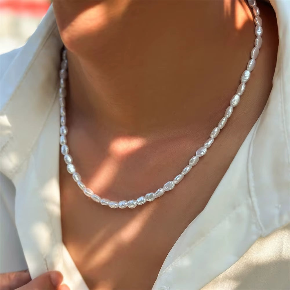 Classic Baroque Pearl Necklace