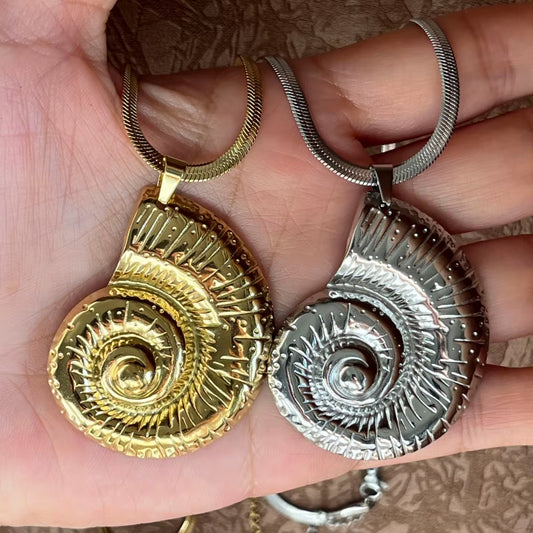 Conch Snail Necklace
