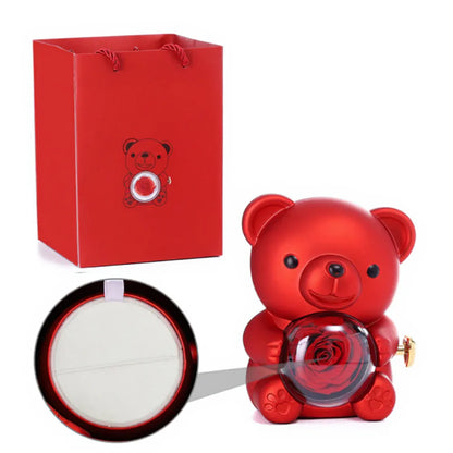 Romantic Bear Spinning Rose Gift Box