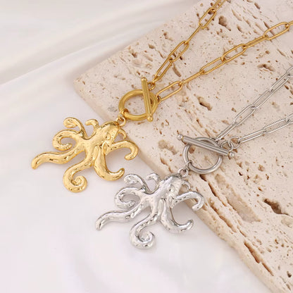 Octopus Toggle Necklace