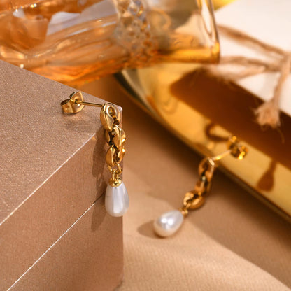 Pearl Drop Earrings
