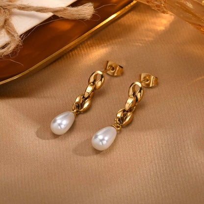 Pearl Drop Earrings