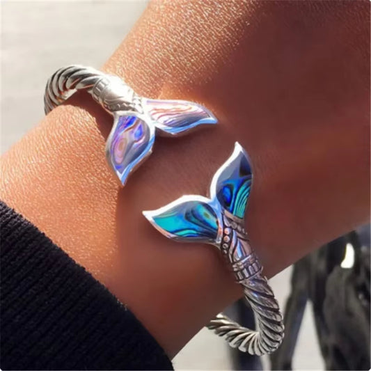 Mermaid Tail Cuff Bracelet