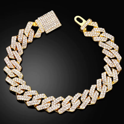 Diamond Cuban Chain Bracelet