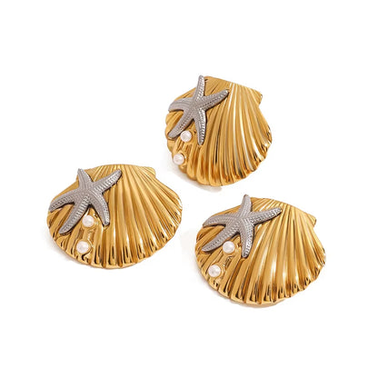 Pearl Starfish Jewelry Set